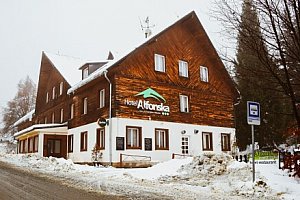 Západní Krkonoše přímo u lyžařského areálu: Dovolená v 900 m n. m. v Hotelu Alfonska *** s polopenzí a nápoji