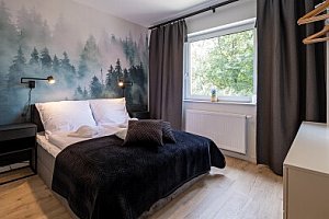 Dovolená v polských Beskydech jen 3 km od ski areálu: Sun & Snow River Park Wisla v apartmánu pro 4 osoby