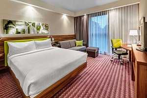 Lázně Svinoústí 20 km od Wolinského NP: Hotel Hampton by Hilton Świnoujście **** s polopenzí a fitness centrem