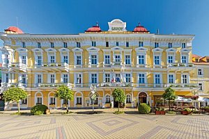 Františkovy Lázně: Pobyt ve Spa Hotelu Savoy **** s polopenzí, procedurami, bazénem a saunou + hudební večery