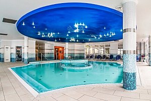 Lázně Hajdúszoboszló v Hotelu Silver **** s polopenzí a wellness se 3 druhy saun, vířivkou a termálními bazény