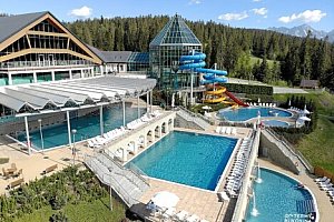 Bukowina Tatrzańska v Hotelu Harnas *** se snídaní či polopenzí a neomezeným vstupem do termálů + půjčení kol