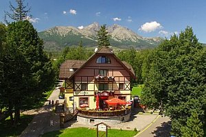 Slovenské hory: Tatranská Lomnica u bobové dráhy a atrakcí ve Vile Park *** s polopenzí a 2 saunami + slevy