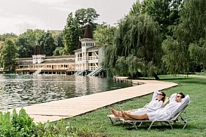 Maďarsko jen 100 m od jezera Hévíz v Bonvital Wellness & Gastro Hotelu ****+ s polopenzí a wellness + sleva