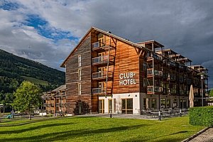 Nízké Taury a Murau v Club Hotelu am Kreischberg s polopenzí a 3 saunami + fitness, herna a dětské hřiště