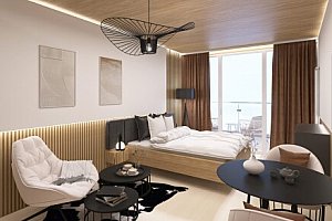 Bílé Karpaty a Luhačovice blízko kolonády a památek: Apartmány v LUHA Resortu se snídaněmi a vstupem do bazénu