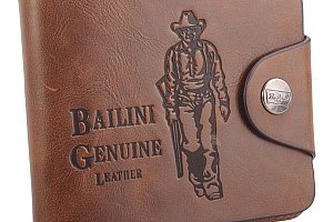 Pánská kožená peněženka Bailini a poštovné ZDARMA s dodáním do 2 dnů!