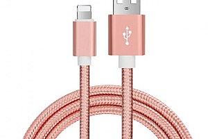 Pletený kabel pro iPhone typu Lightning - různé barvy a délky a poštovné ZDARMA!