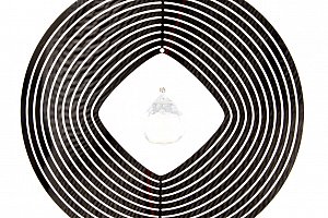 Závěsná dekorace Cosmo Spinner Sféra s krystalkem