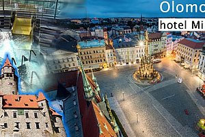 Víkendový pobyt pro dva na 3 dny v hotelu Milotel Olomouc. Polopenze a sleva na Olomouc region Card.