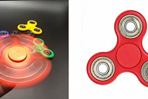 Populární antistresová hračka Fidget Spinner.
