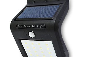 Solární LED světlo s pohybovým senzorem - 16 LED zářivek a poštovné ZDARMA!