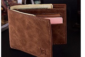 Pánská peněženka z umělé kůže - 2 barvy a poštovné ZDARMA!