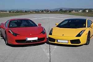 Souboj titánů: Ferrari 458 Italia vs Lamborghini Gallardo LP560 v Čechách