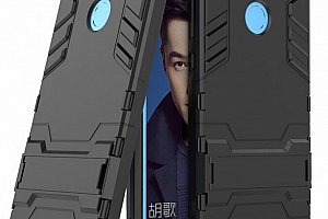 Army pevný zadní kryt se stojánkem pro Huawei P10 PZK22 Barva: Černá