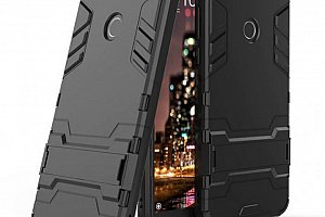 Army pevný zadní kryt se stojánkem pro Huawei Y7 Prime 2018 PZK26 Barva: Černá