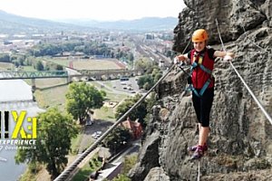 Via Ferrata: lezení s instruktorem po Pastýřské stěně pro 1-3 osoby