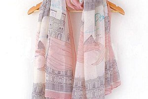 Moderní šátek v růžovém provedení a poštovné ZDARMA s dodáním do 2 dnů!