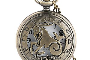 Vintage kapesní hodinky - Znamení zvěrokruhu - 12 variant a poštovné ZDARMA!