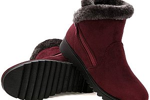 Dámské zimní boty se zipem - 3 barvy a poštovné ZDARMA!