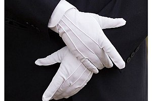 Formální bílé rukavice a poštovné ZDARMA!