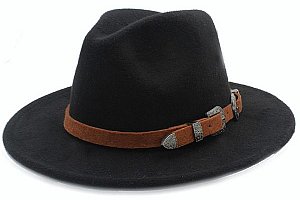 Kovbojský klobouk s páskem - 10 barev a poštovné ZDARMA!