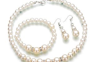 Set šperků z umělých perel a poštovné ZDARMA!