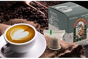 Kávové kapsle La Costarica se 4 druhy příchutí
