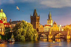Božský pobyt v centru Prahy pro 2 osoby se snídaní a láhví vína