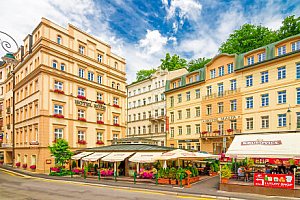 Karlovy Vary: Hotel Malta **** s až 5 wellness a léčebnými procedurami, kávou a zákuskem i polopenzí