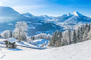 Bavorské Alpy: Zimní dovolená v Alpensporthotelu Seimler *** s neomezeným vstupem do wellness a polopenzí