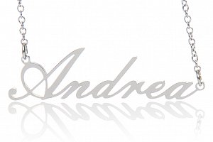 Fashion Icon Ocelový přívěsek jméno Andrea