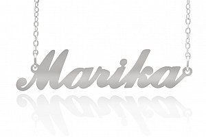 Fashion Icon Ocelový přívěsek jméno Marika