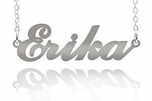 Fashion Icon Ocelový přívěsek jméno Erika
