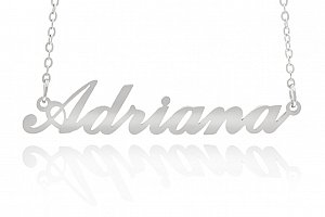 Fashion Icon Ocelový přívěsek jméno Adriana