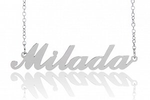 Fashion Icon Ocelový přívěsek jméno Milada