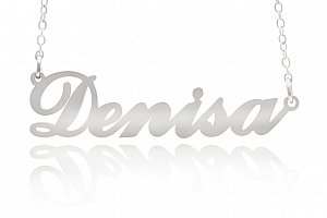 Fashion Icon Ocelový přívěsek jméno Denisa