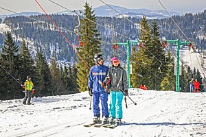 Polské Beskydy: Parádní zimní pobyt u ski areálů v Hotelu Alpin *** s polopenzí, wellness a skibusem