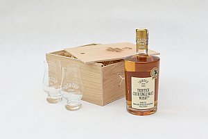 Dárkové balení české whisky Trebitsch + 2 skleničky