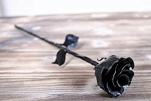 Originální ručně kovaná Radotínská růže