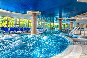 Maďarsko: Luxusní Thermal Hotel Visegrád ****superior s termálními lázněmi, wellness a polopenzí + dítě zdarma