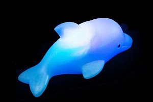 LED gumový delfín do vody KE094 a poštovné ZDARMA!