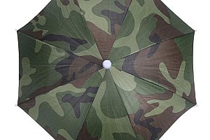 Maskáčový deštník na hlavu a poštovné ZDARMA s dodáním do 2 dnů!